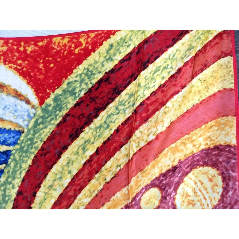 The Metropolitan Museum Of Art 100% Silk Scarf Signac Feneon Kaleidoscope Japan